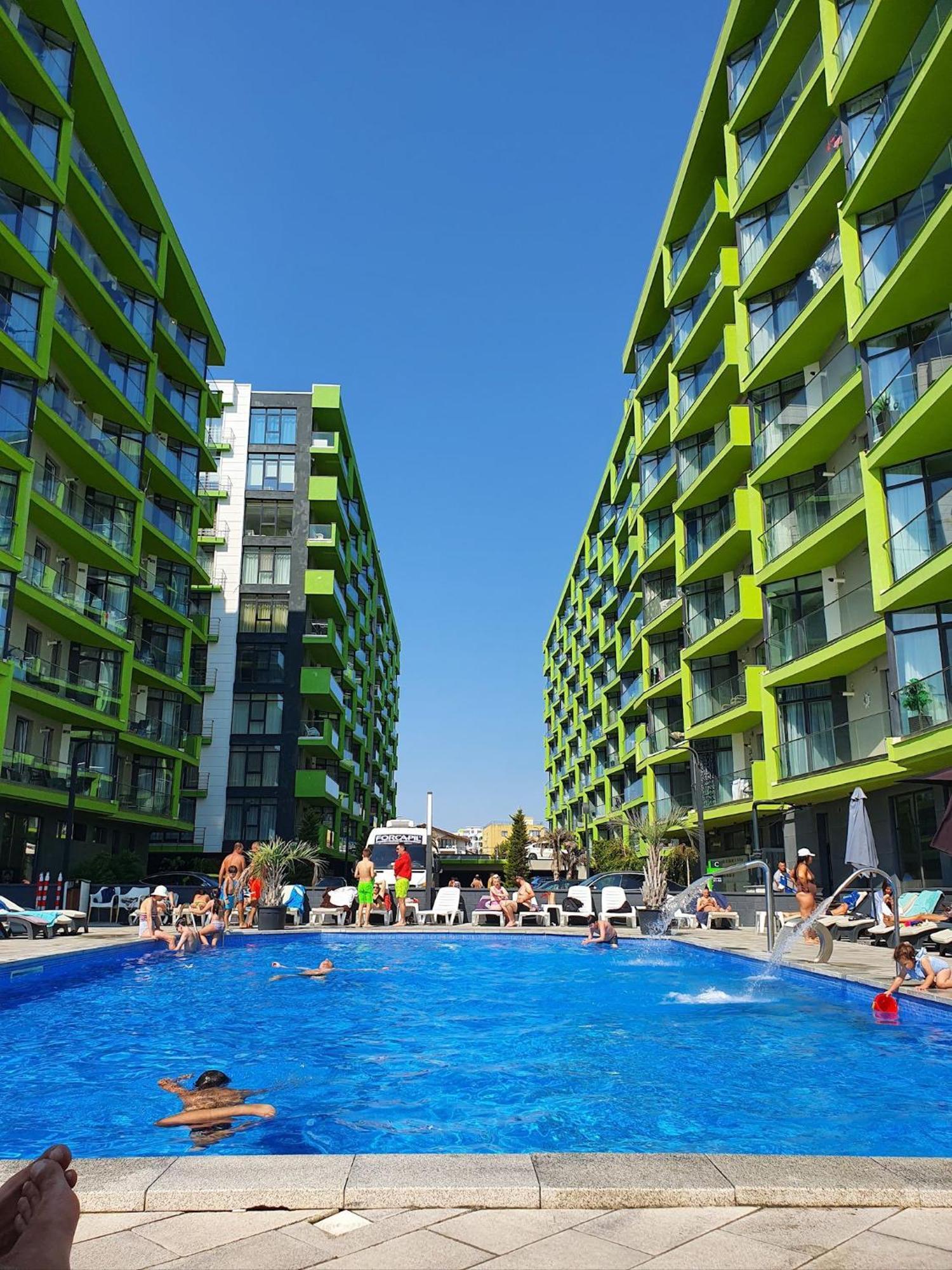 Apartament Andreas Alezzi Beach Năvodari Exterior foto